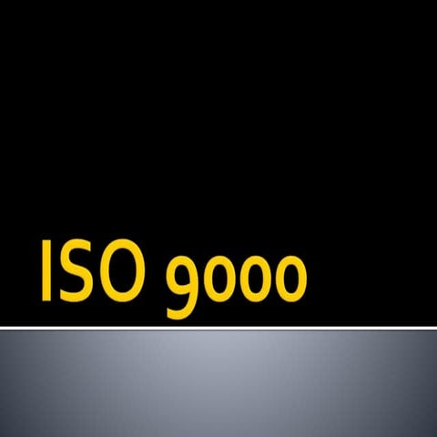 ISO 9000