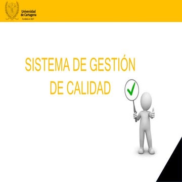 Sistema de aseguramiento de la calidad | PPTX