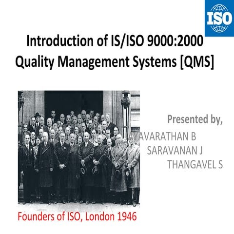 ISO 9000 standards 