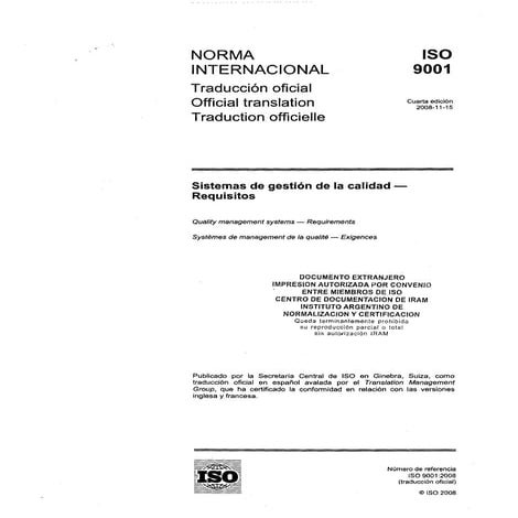 NTCISO 9001-2008