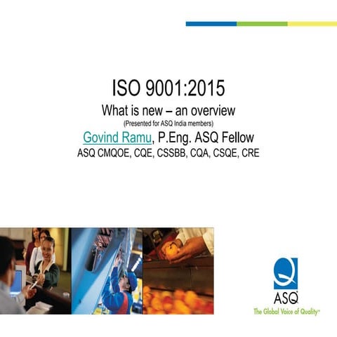 ISO 9001 2015 Overview presentation 