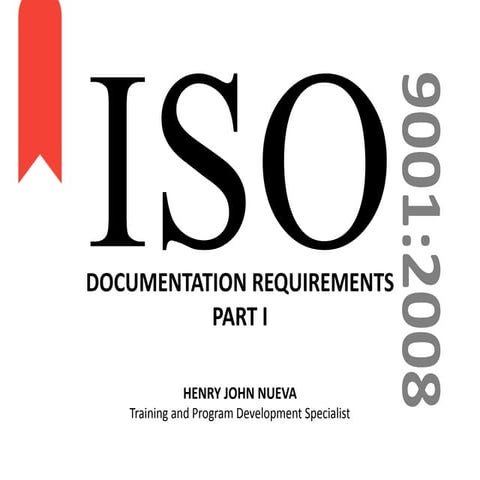 ISO 9001 2008 Part I