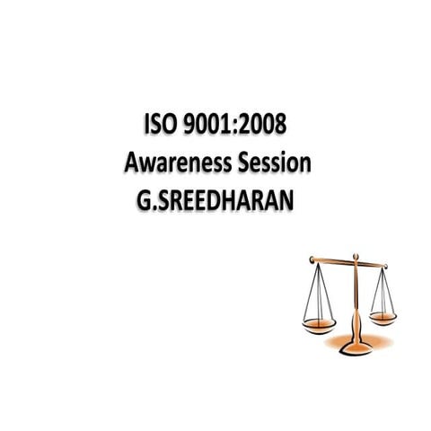 Iso 9001 2008 qms