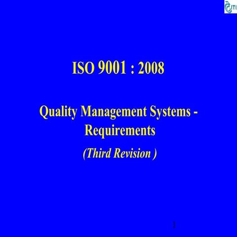 Iso90012008 std