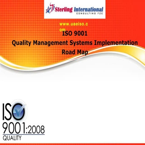Iso 9001 qms  implementation steps sterling rev00-240914