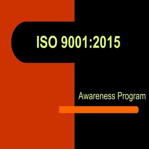 Iso9001training slide