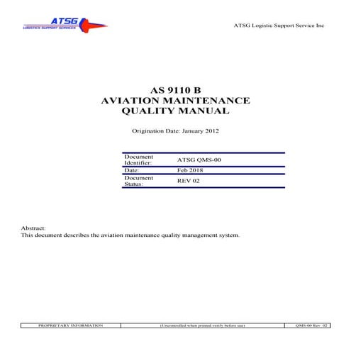 ISO 9110 AVIATION MAINTENANCE STANDARTS .pdf