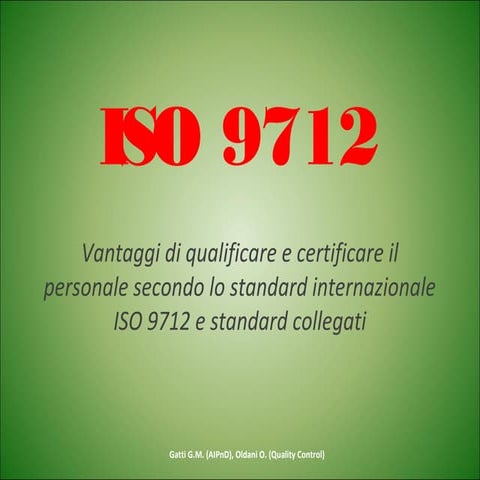 ISO 9712