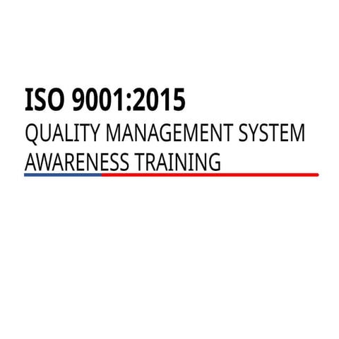 ISO Awareness and Documentation Training Material.pptx