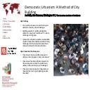 ISOCARP Democratic Urbanism