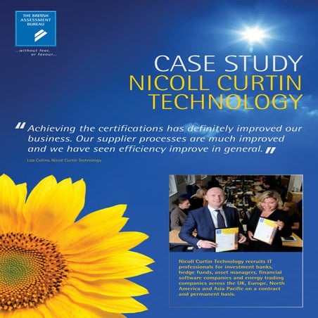 ISO 14001 Case Study