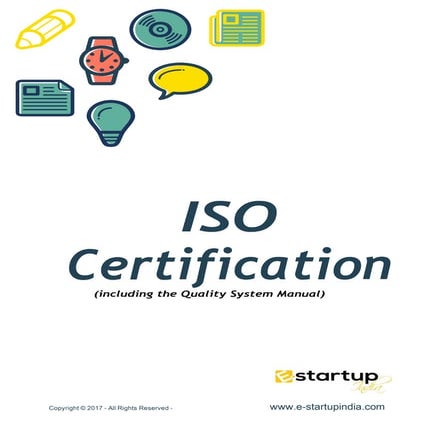 A Compact guide of ISO certification with quality process manual | PDF ...