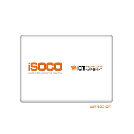 iSOCO Open Innovation 2009 | PDF