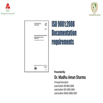 ISO documentation 9001