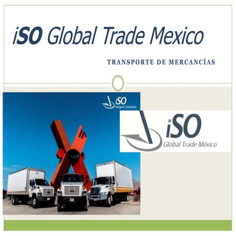 Iso global trade presentacion transporte | PPTX