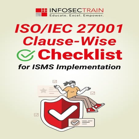 ISO IEC 27001 Clause wise checklist by infosectrain