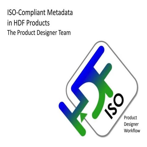 ISO Metadata in HDF Data Files
