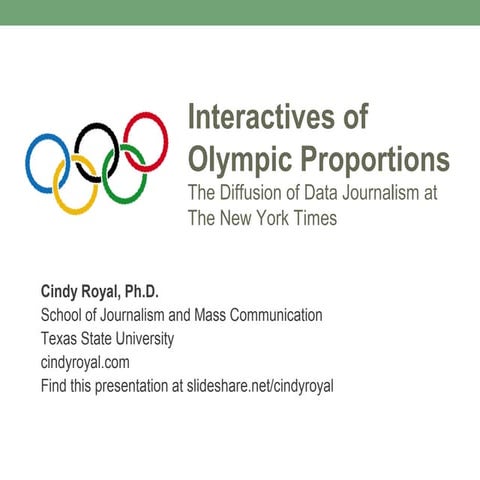 Interactives of Olympic Proportions