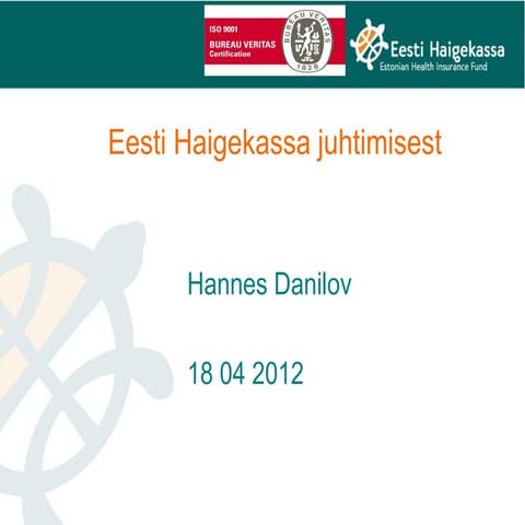 Hannes Danilov Haigekassa ettekanne ISO-Klubis