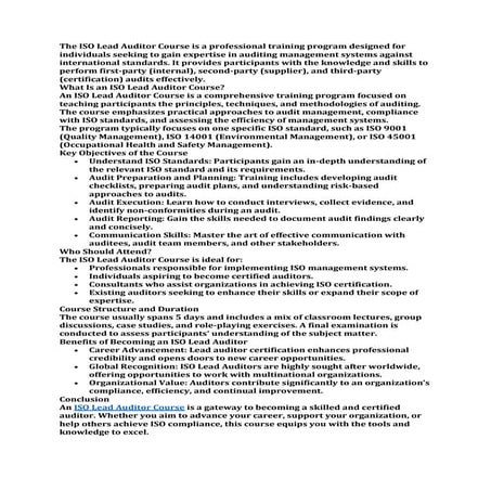 ISO Lead Auditor Courseiso lead auditor course.pdf