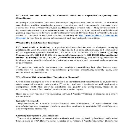 iso lead auditor training in chennai - IAS.pdf