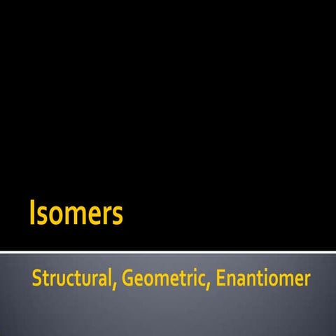 Isomers lesson