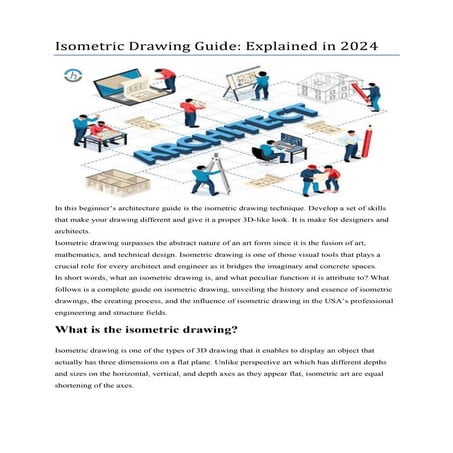 Isometric Drawing Guide: Explained in 2024
