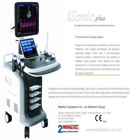 iSonic plus Color Doppler 