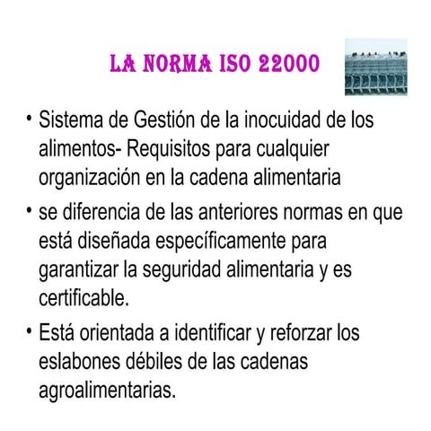Sistema de Gestión Inocuidad Alimentaria sgia web | PPTX