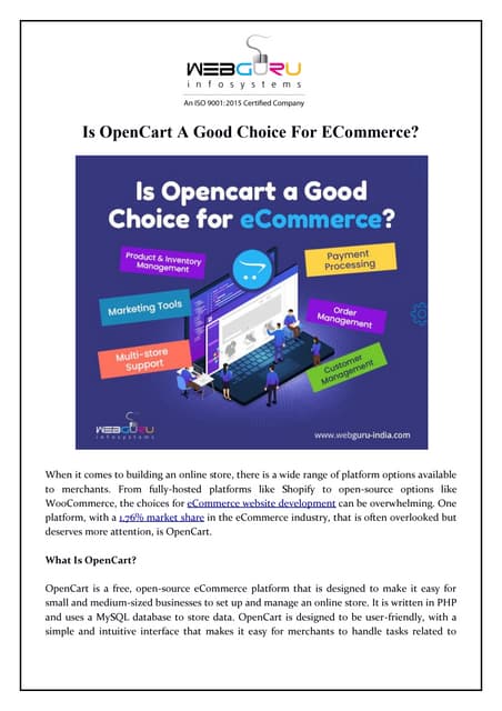 OpenCart 4: Events. Quick start guide. 2024 | PDF