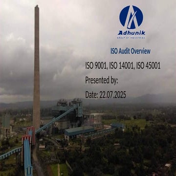 ISO 9001, 14001 & 45001 Internal Audit Trainging