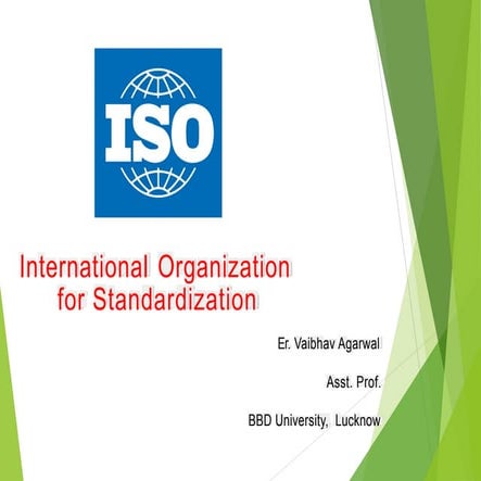 iso standards and significance of iso 9000