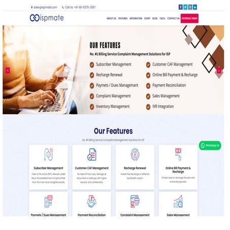 Boost Your Business with ISPmate's Top-Tier ISP Billing Software | PDF