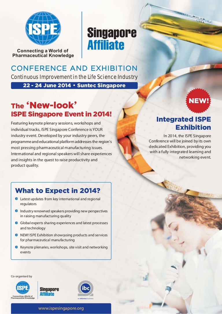 ISPE Singapore Conference and Exhibition 2014