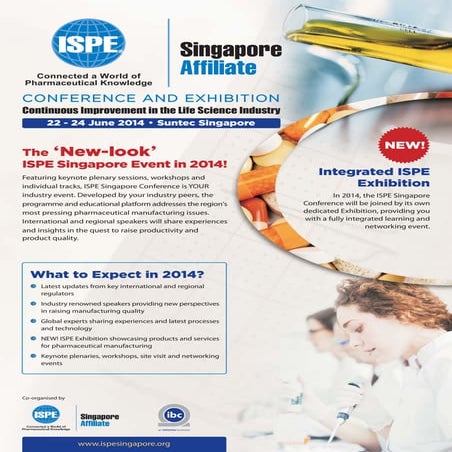 ISPE Singapore Conference and Exhibition 2014 | PDF