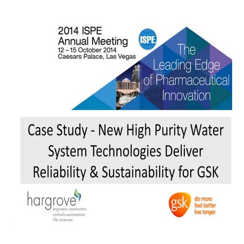 High Purity Water Project Presentation No Unplanned Downtime