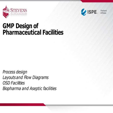 ISPE Good manufacturing practice