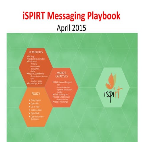 iSPIRT Messaging Playbook