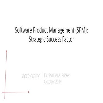 Software Product Management: Strategic Success Factor