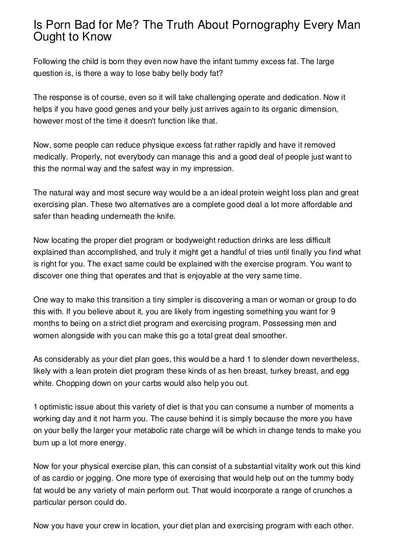 Is Porn Bad For Me The Truth About Pornography Every Man Ought To Kn truth about pornography every man ought
