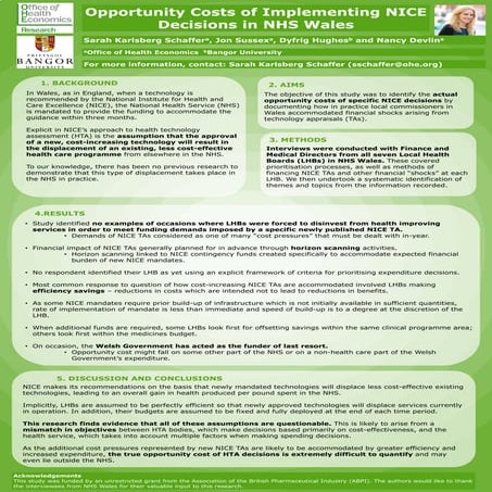 Ispor opportunity costs_sks
