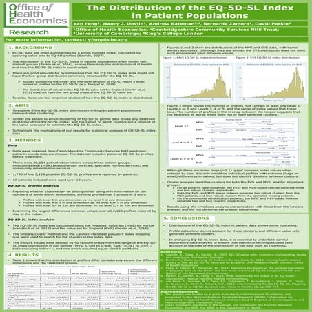 The Distribution of the EQ-5D-5L Index in Patient Populations | PDF ...