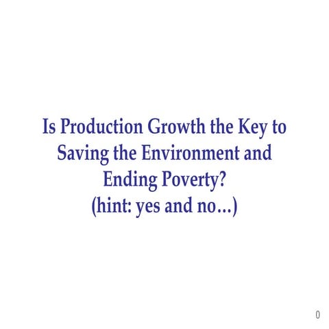 Is production the key? short