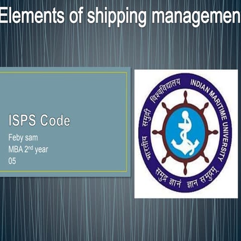Isps code