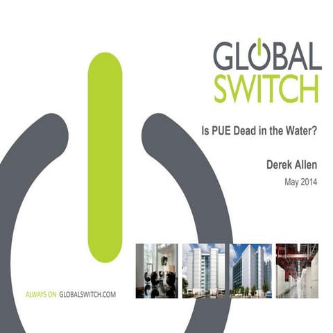 Is pue dead in the water