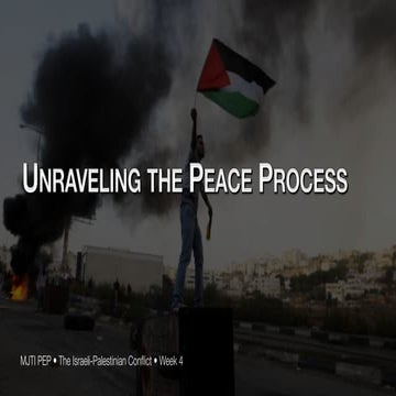 MJTI PEP Unraveling the Israeli-Palestinian Conflict Part 4