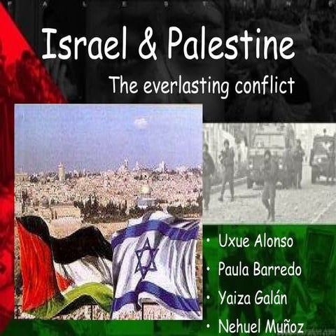 Israel and palestine | PPT