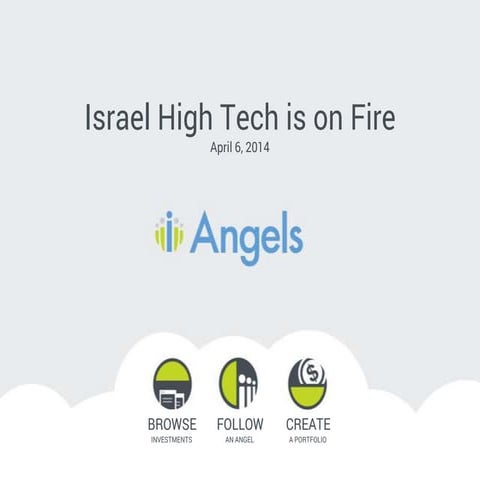 Israel High Tech is on Fire - You  can participate too