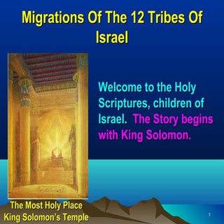 Israel's Migrations part 1