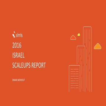 Israel tech scaleups report 2016